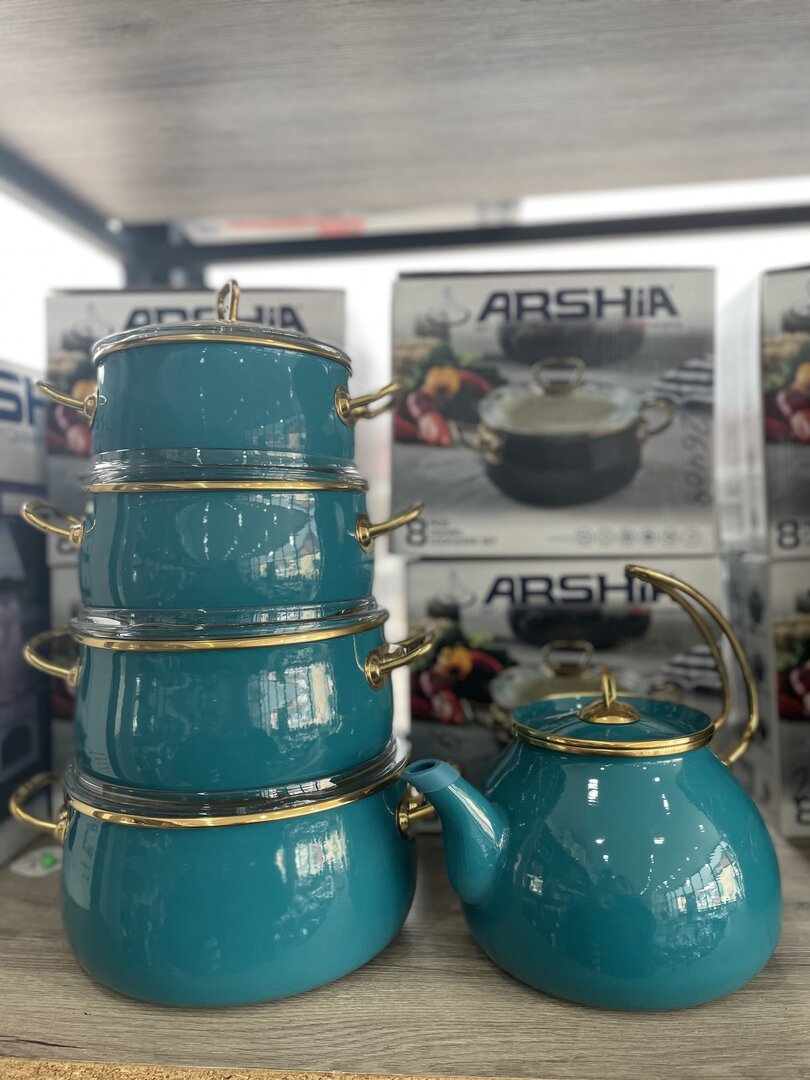 ARSHIA-ცისფერი ემალი